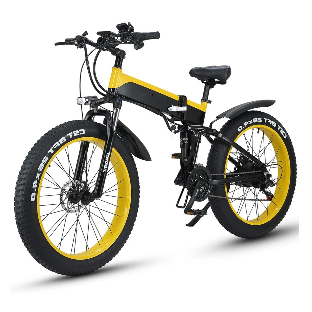 Fat Tire Folding E bike 10AH 12AH 26 Inch 48V 500W 750W 1000W mtb bicycle road ebike mountain Electric fat tire e Bike