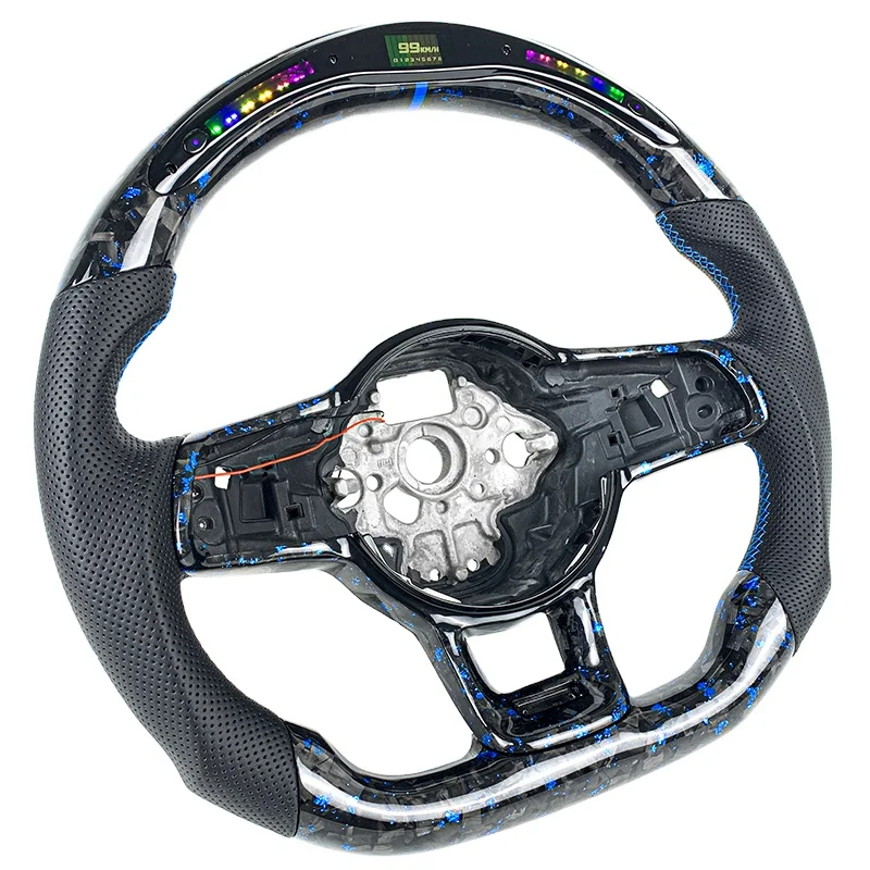 Подгонянное внутреннее рулевое колесо Volkswagen из углеродного волокна CC MAGOTAN Golf5 6 7 8 lamando Passat GTI Tiguan Golf R Polo