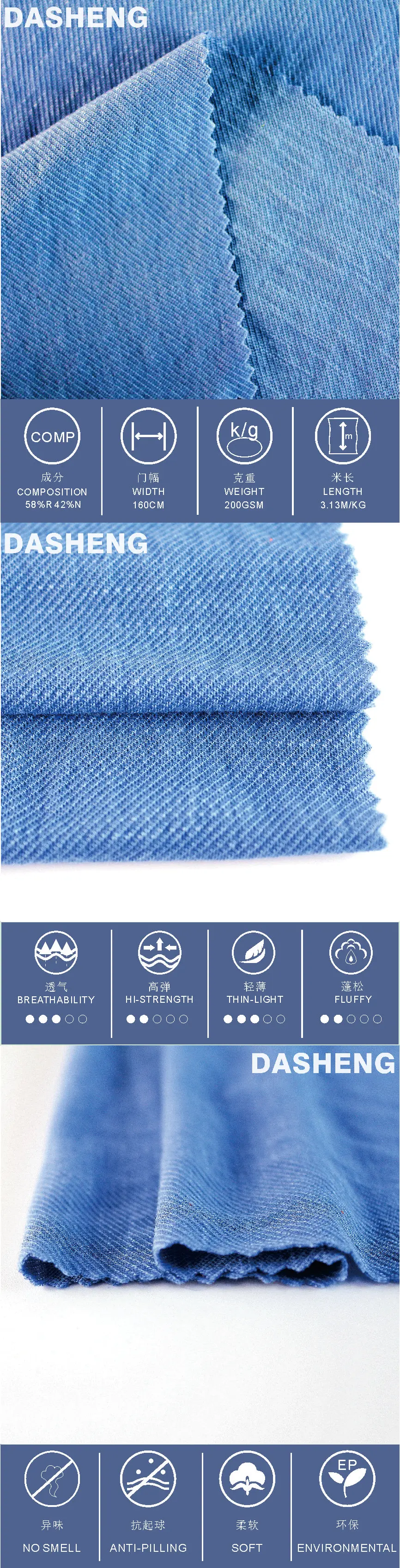 Manufacture Wholesale Fashionable Viscose/Rayon Nylon knitted Bubble twill cloth for clothing tops/pants/dresses