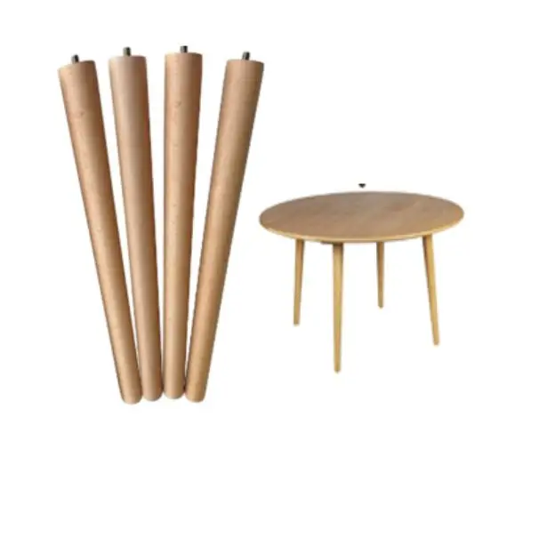 4pcs Lucite Sofa Legs Clear Round Furniture Legs Replacement with Metal Accessories Plastic Durable Modern Wooden Sofa Sofa Feet
