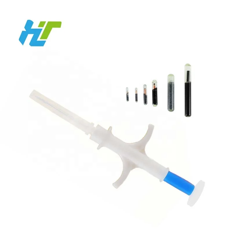 G-102 мини-микрочип Pet Perro 134 2 кГц 12 мм Rfid-чип с инъекционным шприцем для животных