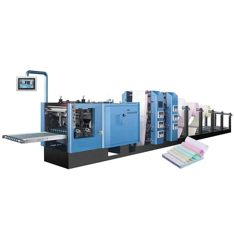 Industrial 3 ply business forms paper computer paper dot matrix paper production machine