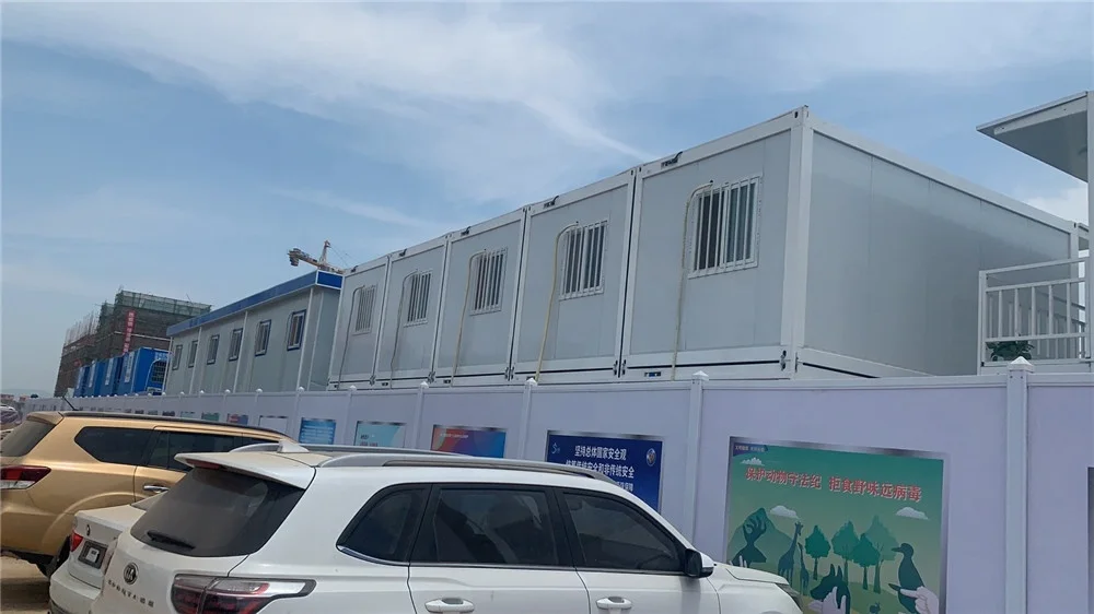 High quality prefabricated Flat pack Container house