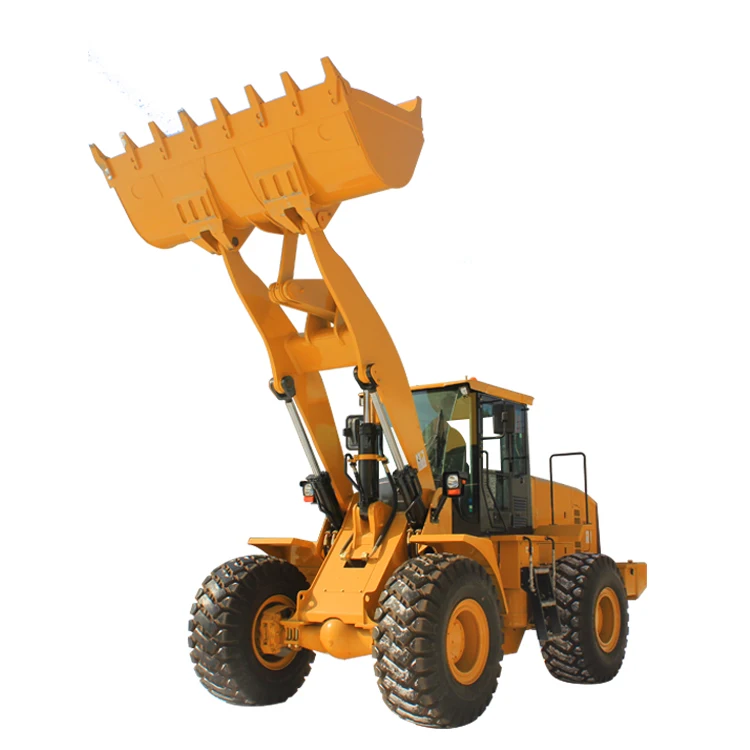 Construction Machinery EVERUN 4WD Diesel Engine ER50 China heavy 5.0Ton bucket shovel Wheel Loaders for sale