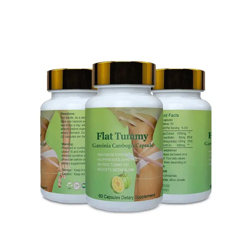 Wholesale Slimming Flat Belly Capsules Natural Pills Vegan Fast Products for
