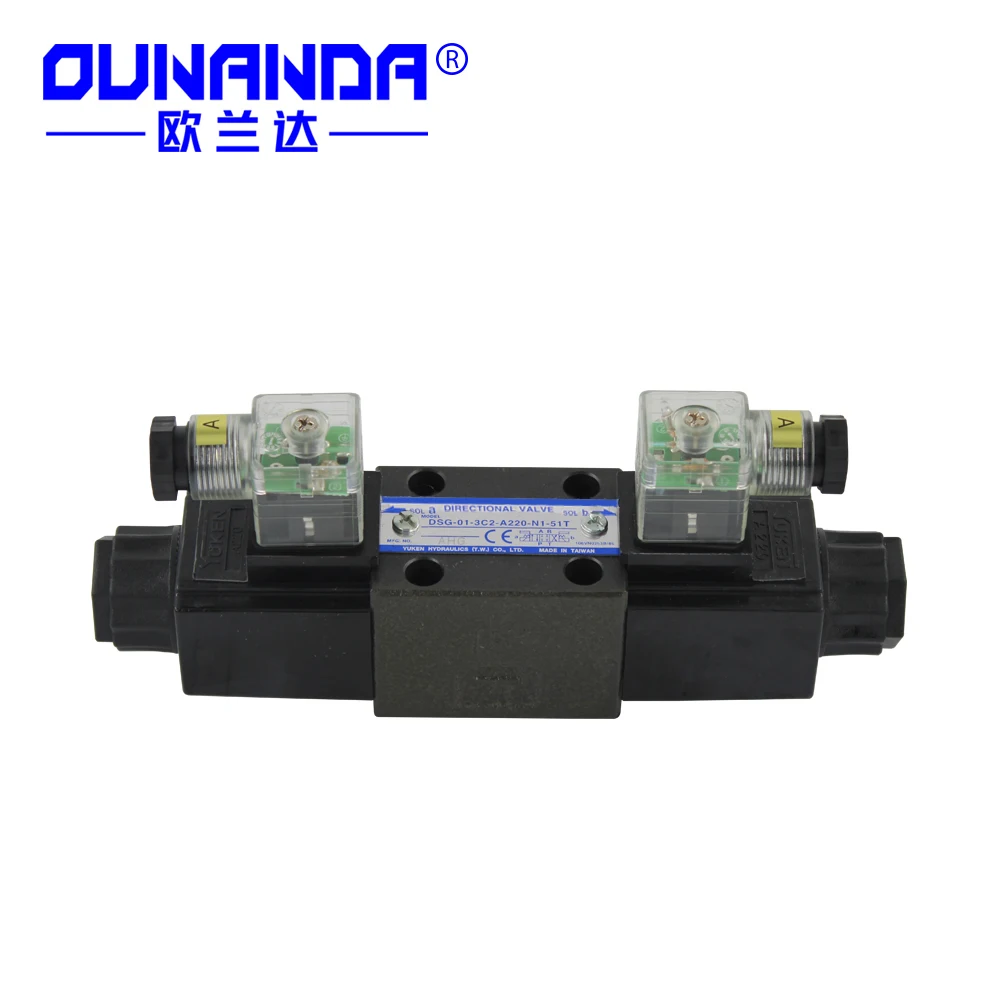 Original Spot Taiwan Yuken Solenoid Directional Valve DSG-01-3C2 Hydraulic Valve