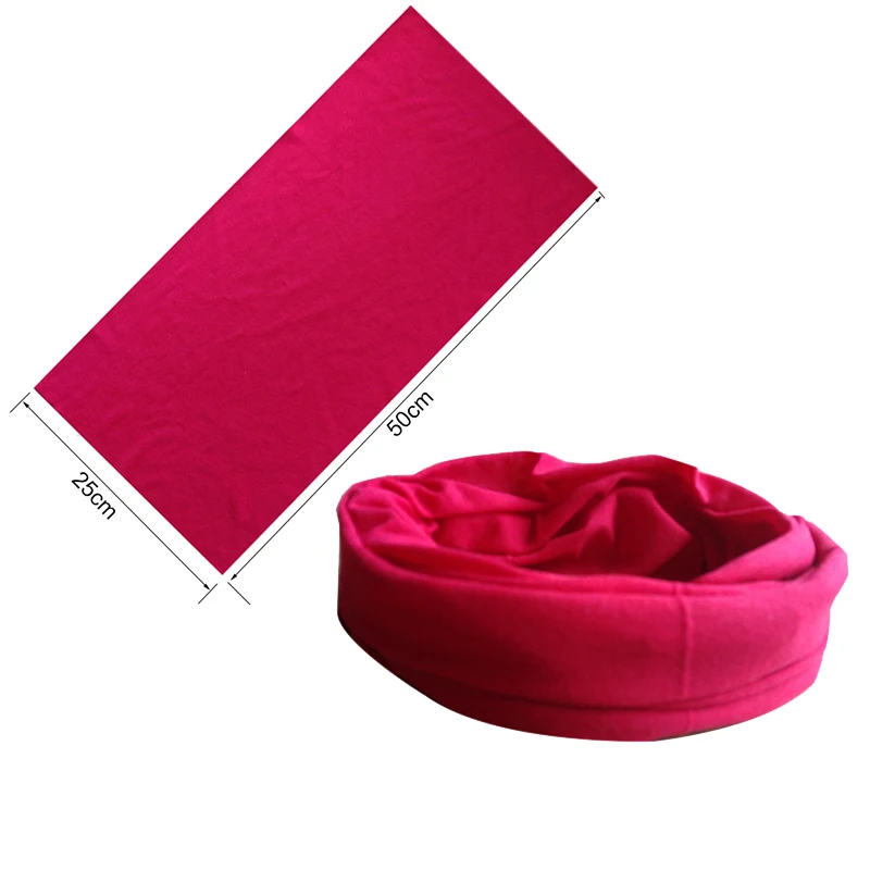 4-way stretch sport bike durags Seamless Bandana Sport headband for Skiing Tubular Helmet Liner Balaclava Wristband