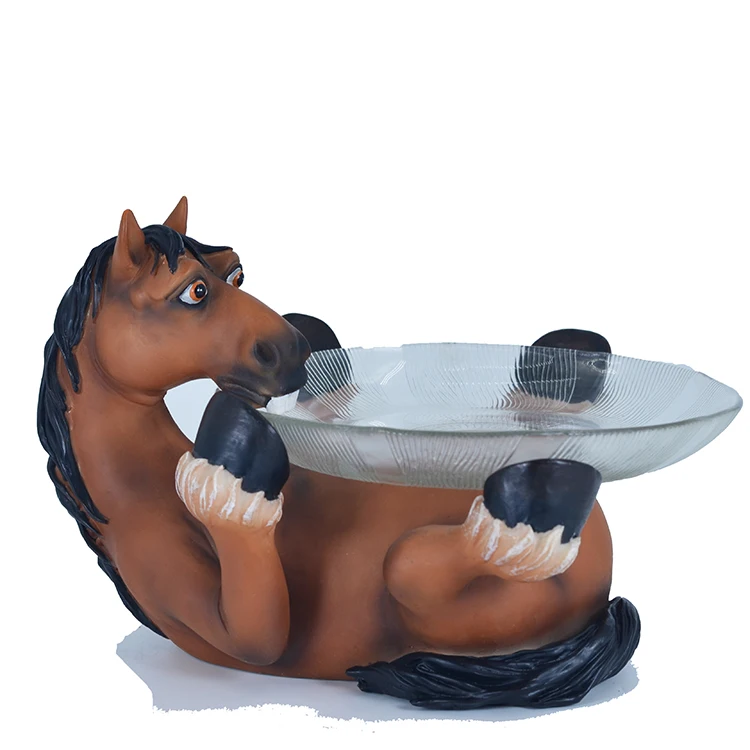 horse fruit plate holder,dry fruit tray,fruit plate