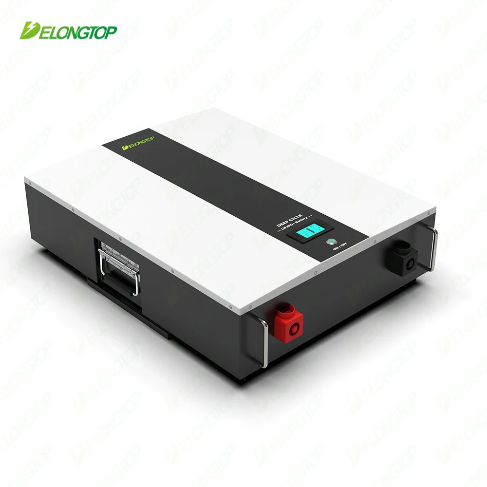 100Ah 200Ah Lithium Lion 24V 48V 51.2V  Wall Mounted Energy Storage Battery 5Kwh Lifepo4 for Household