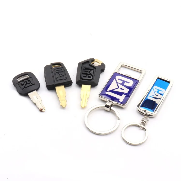 Construction machinery excavator ignition key accessories side door lock key 5P8500 For CAT E320D E323D E325 E330 E360C