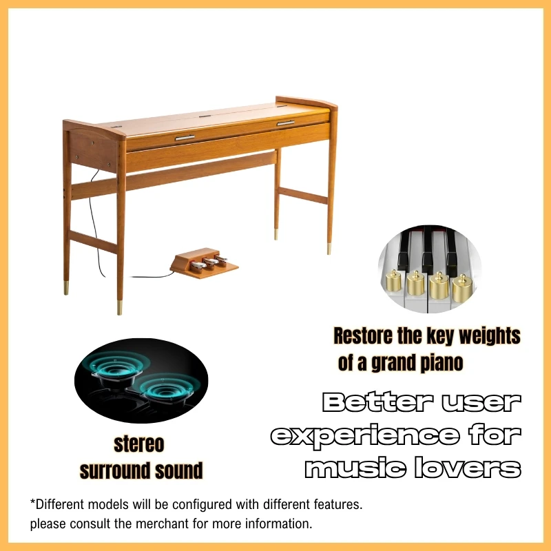 OEM 88-Key Digital Grand Piano with Hammer Action - Professional Electric Piano Musical Instrument