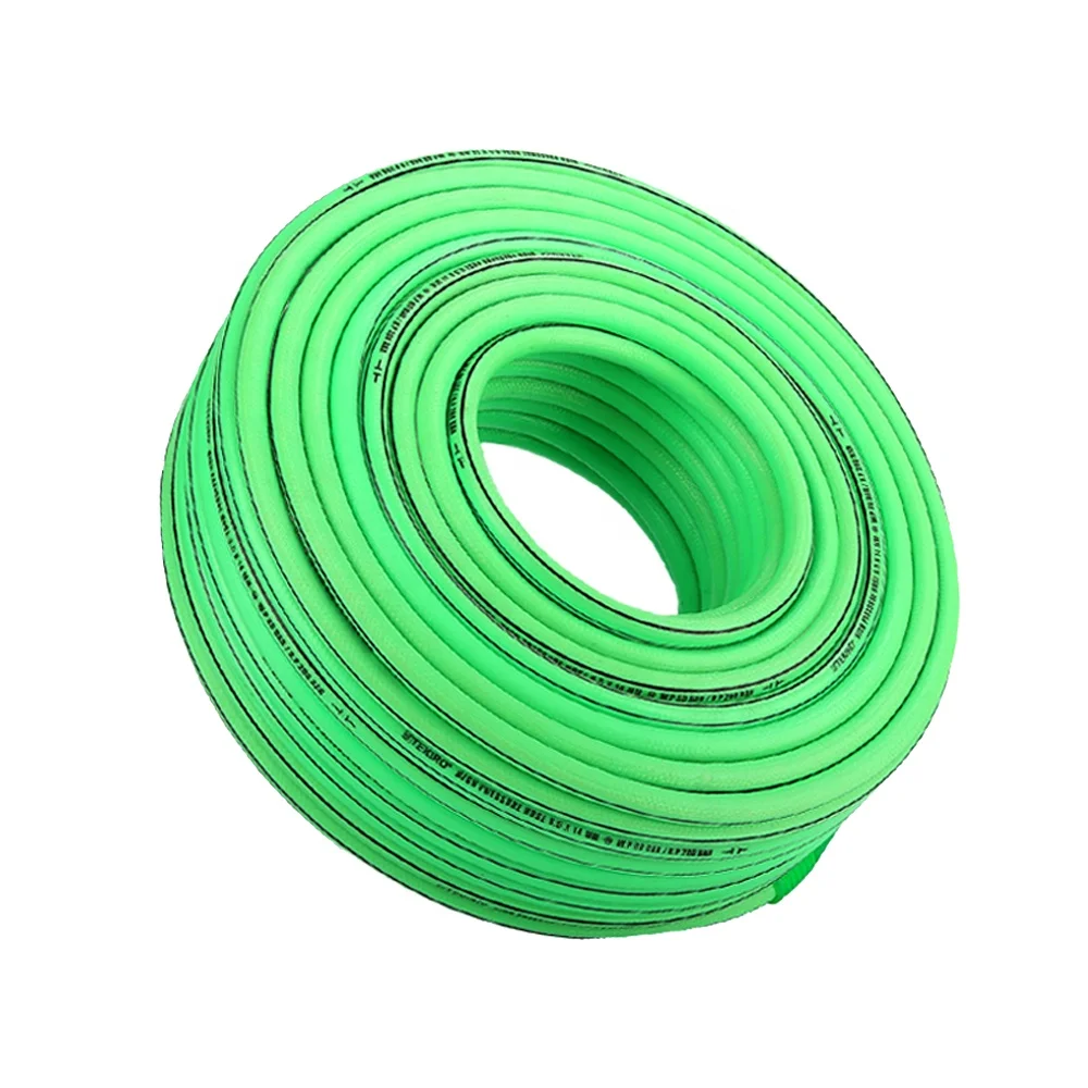 Manufacturers Flexible Chemical Resistance Pressure Washer Hose PVC 5 Layer High Pressure Spray Hose