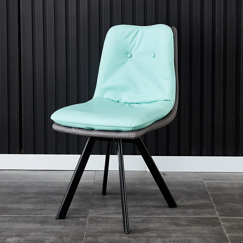 
Comfortable European Living room Furniture Lounge Modern PU Leather Upholstered Leisure chair 