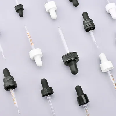 Hot sale Din 18/415 22/400 24/400 glass plastic tamper evident dropper cap for OIL bottle