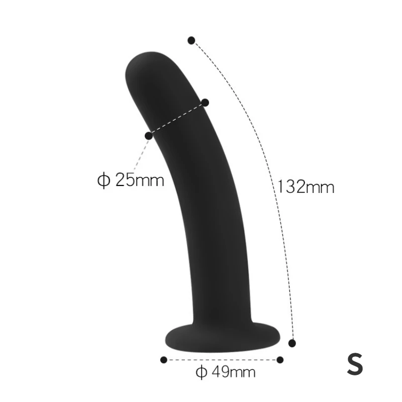 Hot Sale Soft Silicon Dildo Sex Toy Strap On Dildos For Women With Suction Cup Full Silicone Dildo Sex Toy
