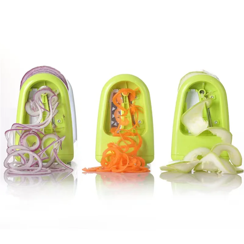 Hot Selling Multifunctional Vegetable Spiral Slicer  Vegetable Fruit Spiral Slicer Spiralizer 5 in 1