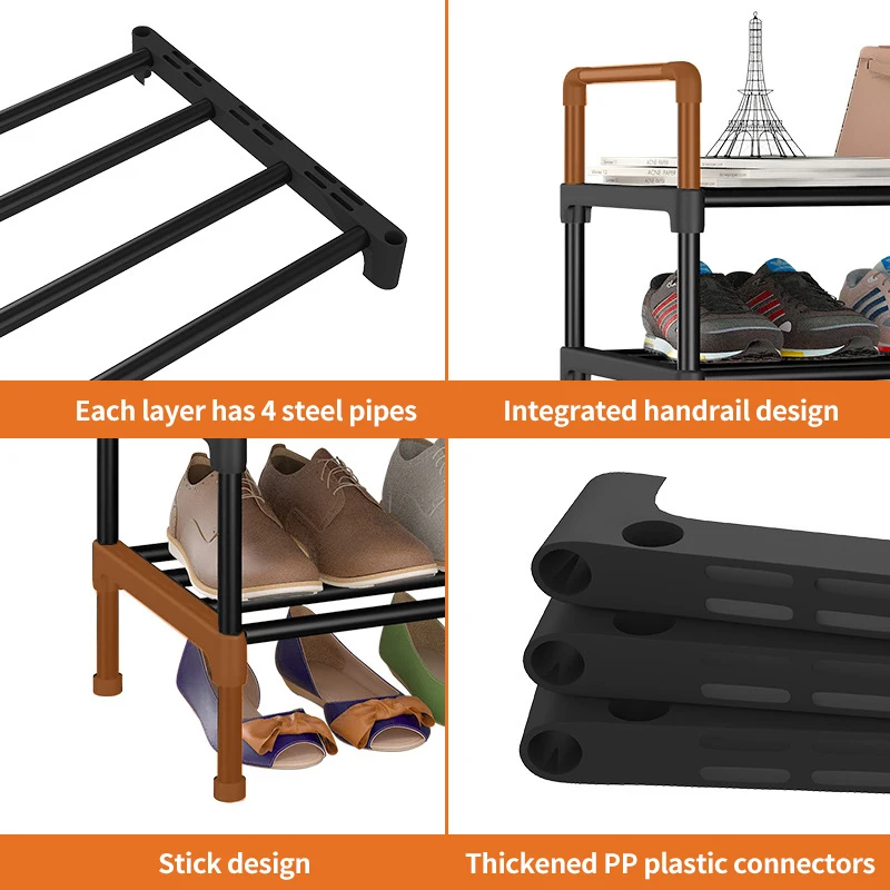 Wholesale Boot Storage Cabinet 5 Tiers Portable Cloth Fabric Shoe Storage Cabinet Diy Shoe Rack