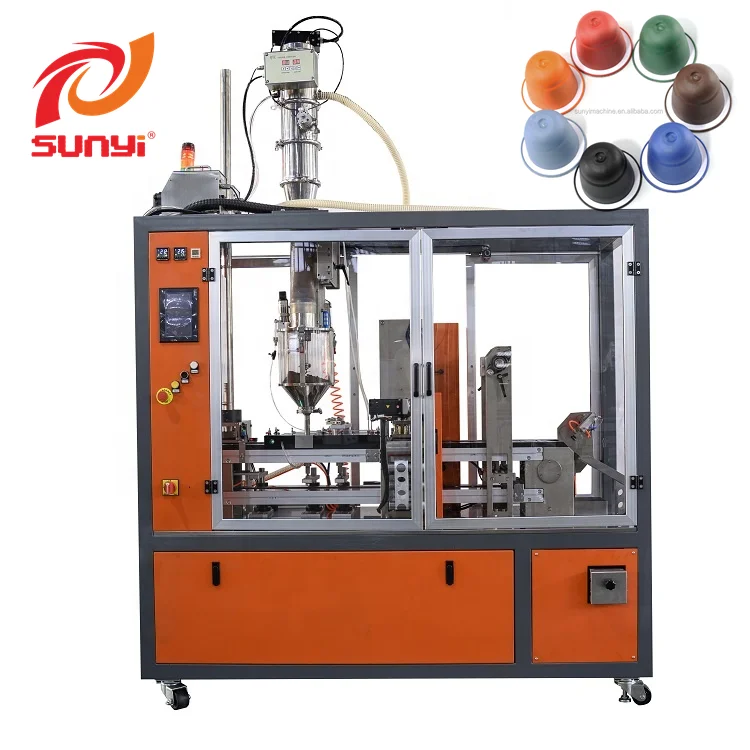 Factory Direct Sell Muiti-Functional Coffee Capsule Filling Sealing Machine for nespresso