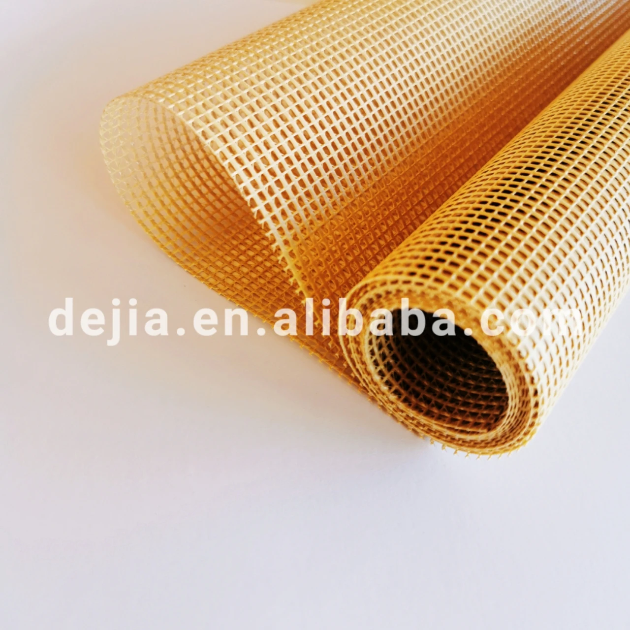 
DEJIA Made PVC Coated Polyester Mesh Fabric in Rolls 