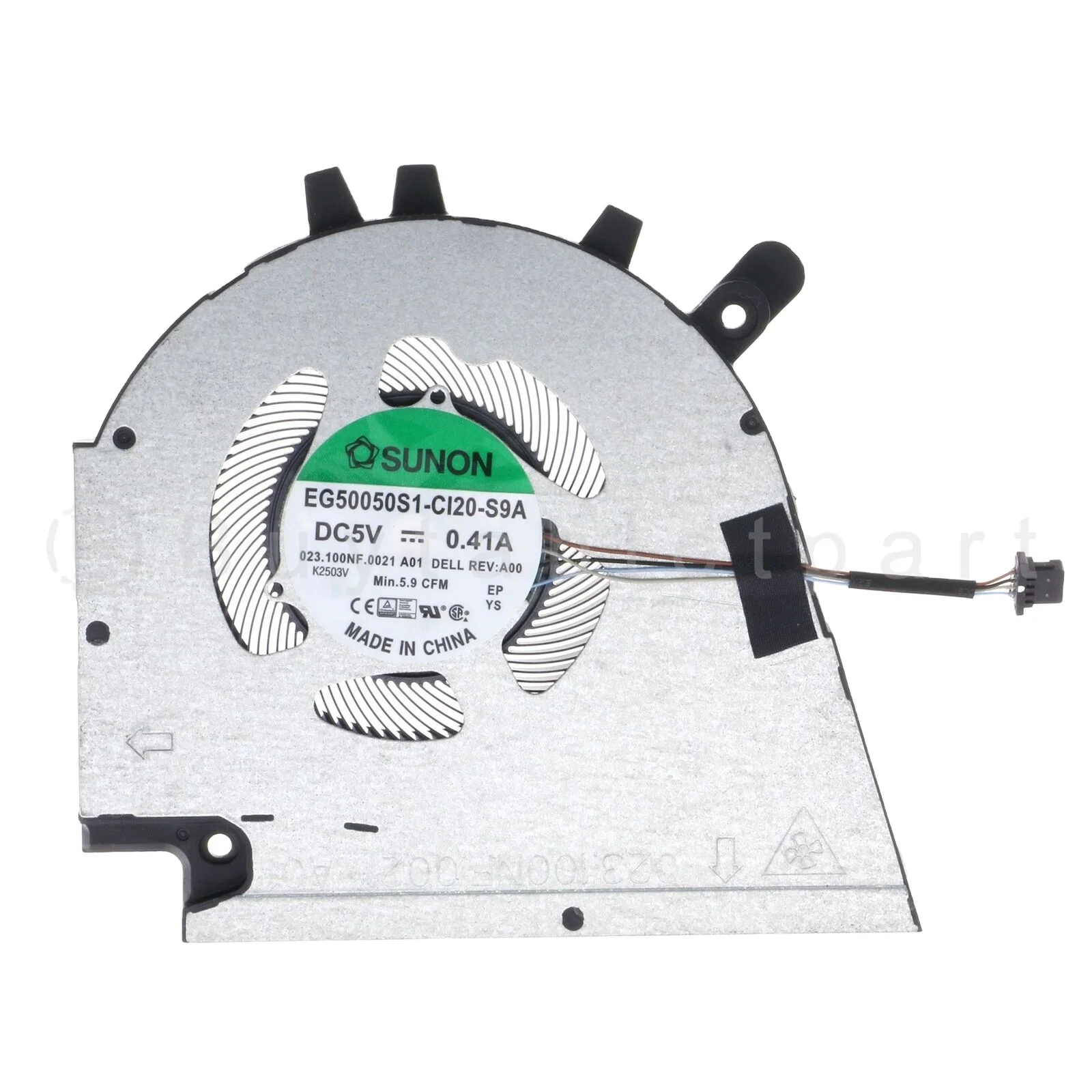 CPU GPU Cooling Fan FOR DELL Inspiron 15 16 Plus 7510 7610 RTX 3050 0CNNWF GJN2R  JL1