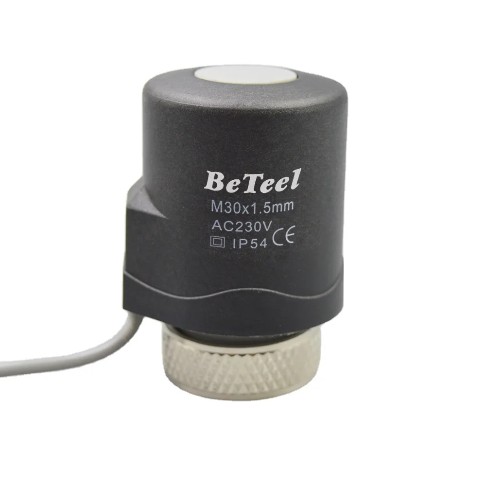 wholesale 12v 24v 230v 220v linear electric thermal wax actuator price for home heating system