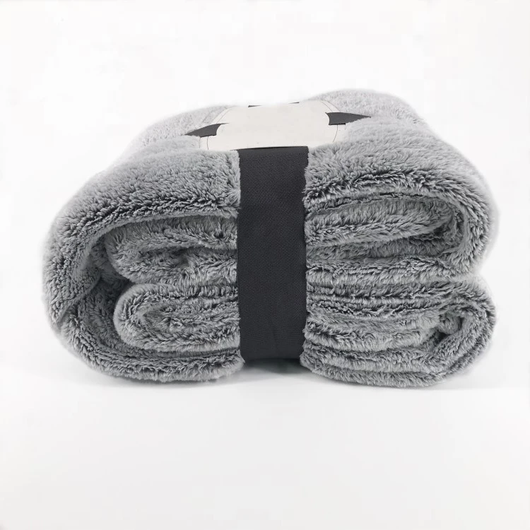 Super soft 100% polyester Plush fuzzy sofa bedding flannel fleece fur throw blanket