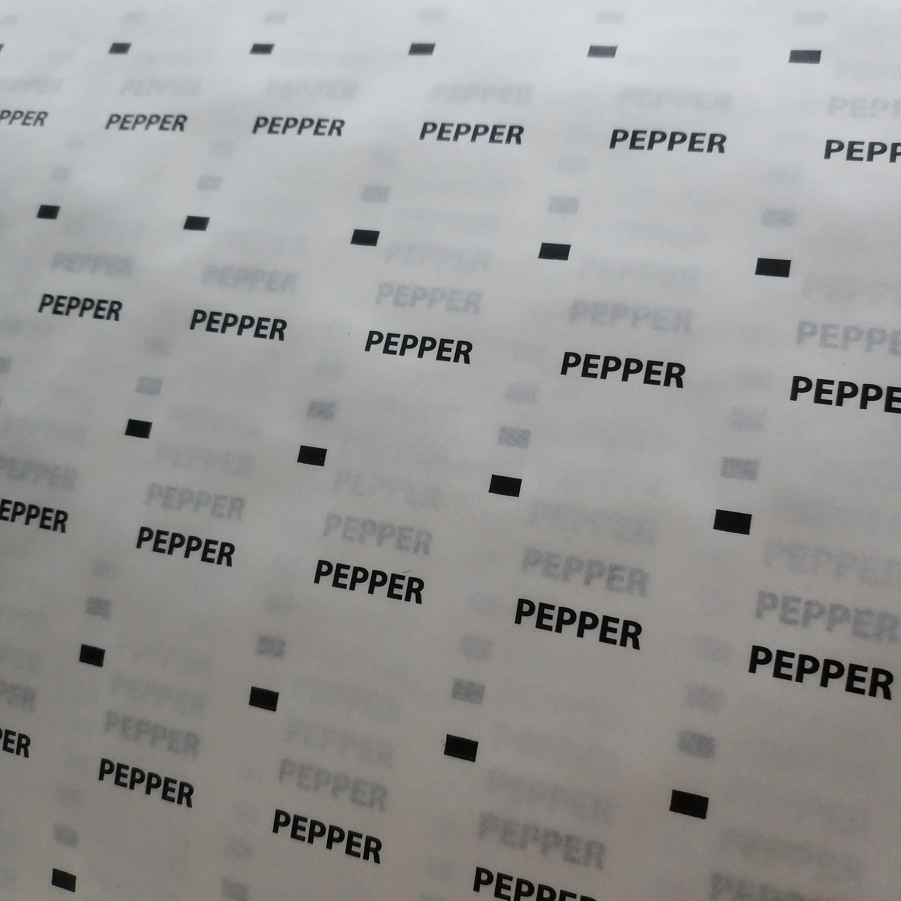 PE Coated Paper Custom Logo Printed Brown Sugar Sachet Salt Packaging Paper Roll