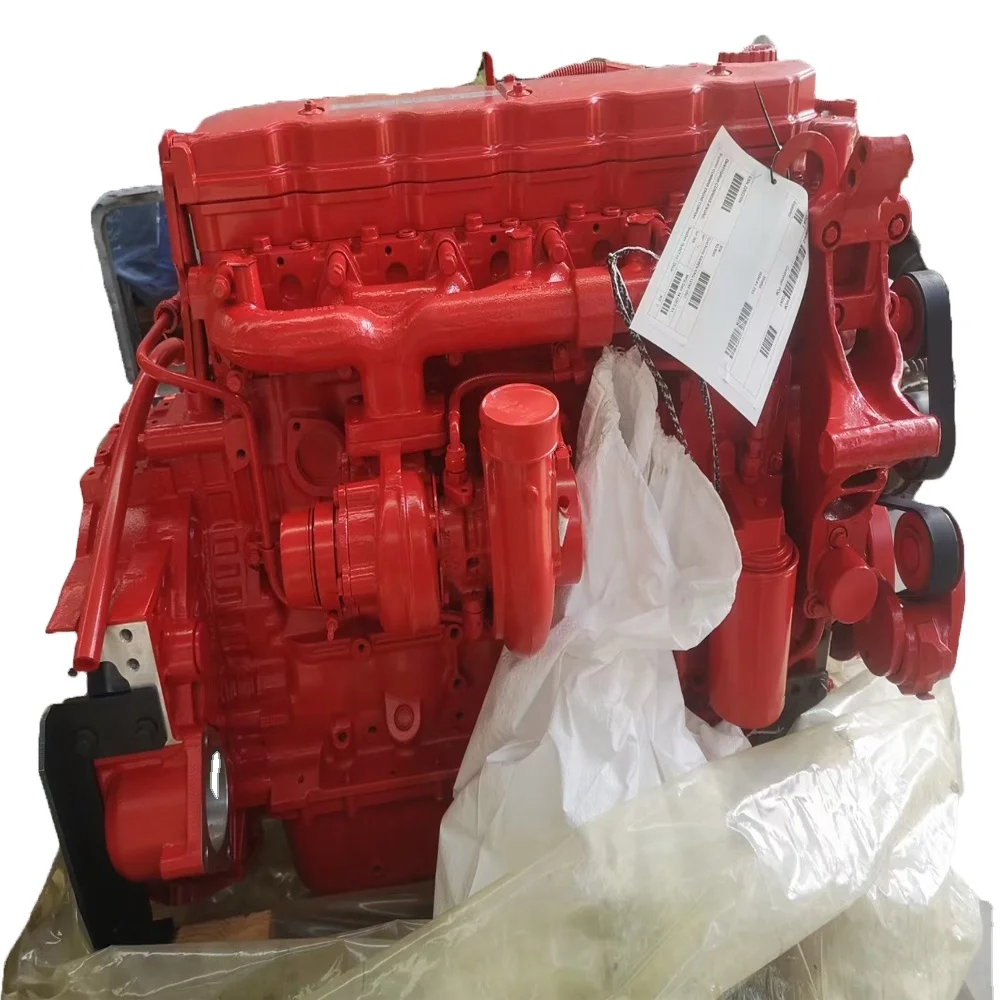 For Isbe 6 New Long Block Base Engine Marine Truck Diesel Engine Assembly Excavating Machinery For Cummins Isbe 6 Cylind