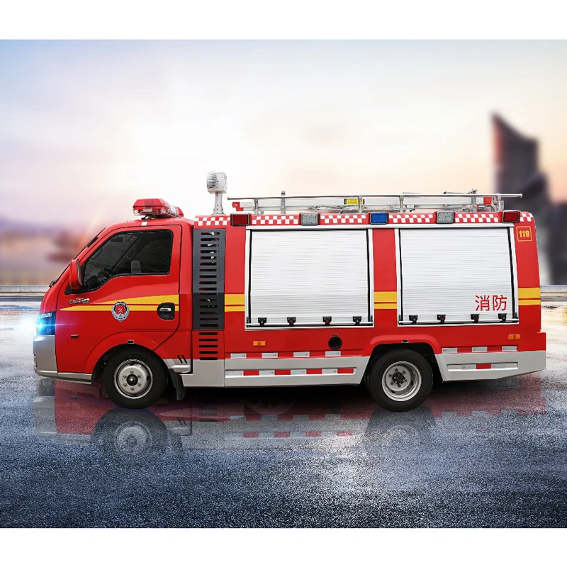 Direct factory manufacture high pressure small fire truck with disinfection monitor