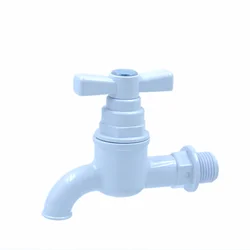 Plastic faucet ABS tap PP cold water bibcock plastic tap/faucet/bibcock