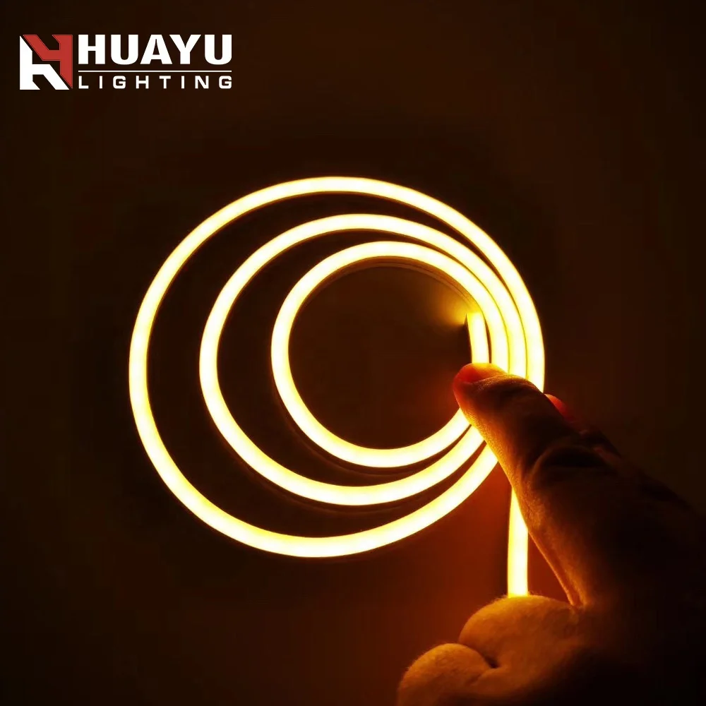Direct factory super-slim 5*8mm led neon flex rope light IP67 constant voltage 24v12Vdc high bright 2835 led strip light neon