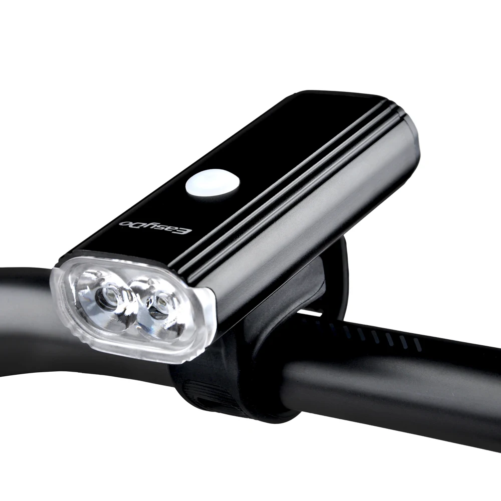 Easydo Bicycle Flashlight Cycling Head Front Light 4400mAh 1000 Lumens USB Rechargeable 10W Bike Headlight 8 Lighting Modes Lamp