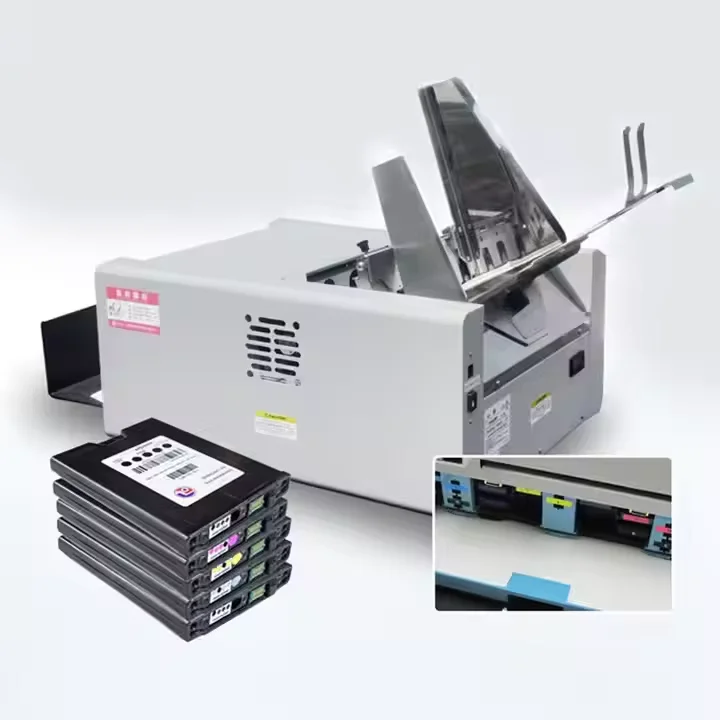 Memjet полноцветный струйный принтер CMYK автоматический для вентилятора и печати на бумажных стаканчиках новое состояние
