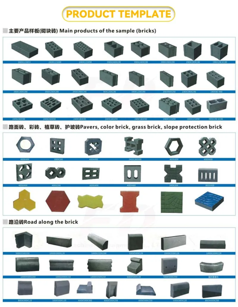 concrete block making machine manual  lowest price bricks making machine