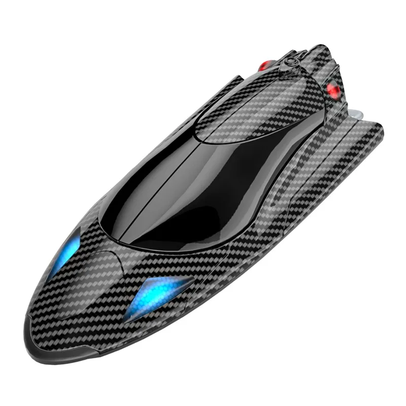 Rc Remote Control Speedboat High Speed 40 Km/h Jet Boat Led Light Capsized Recovery 2.4g Adults And Children