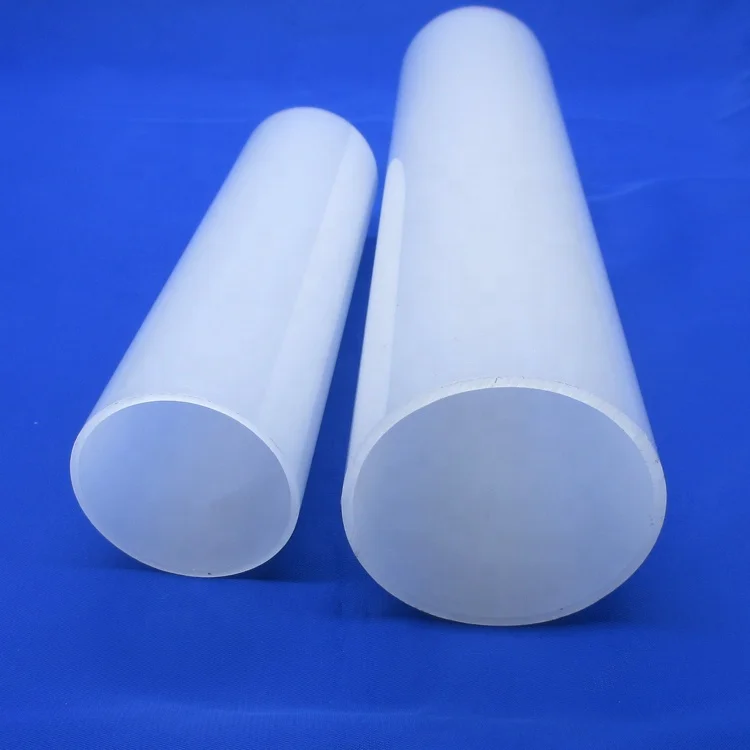 Milky white/Opaline plastic tube/tubing/pipe