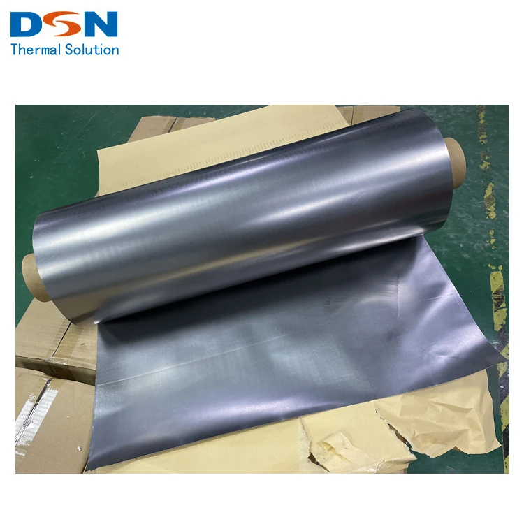 0.13mm thermally conductive electric insulation carbon graphite paper for cooling batteries