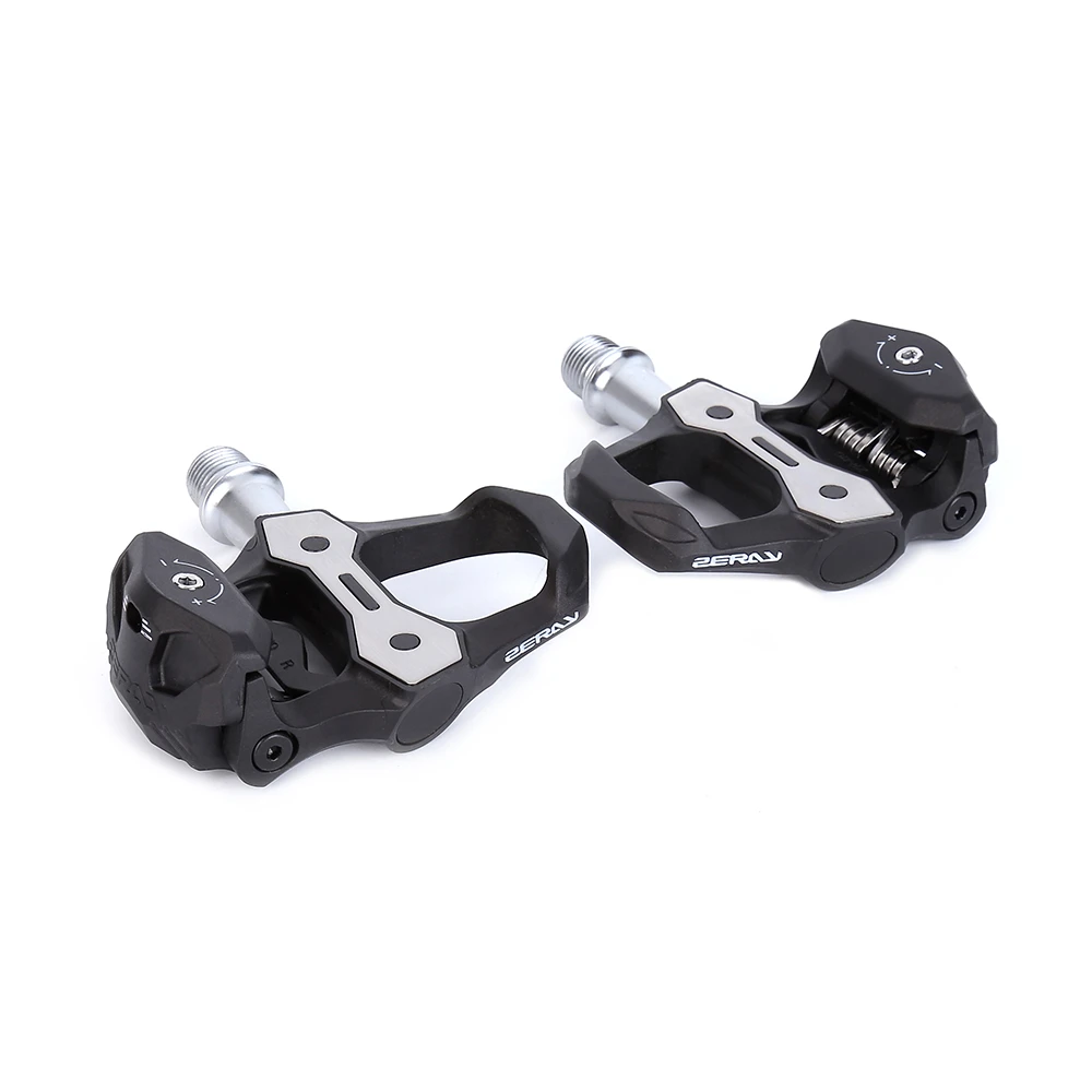 ZERAY road bike pedal 30% carbon fiber with anti-skid plate ZP-110 compatible with LOOK KEO self-locking bearing bicycle pedal