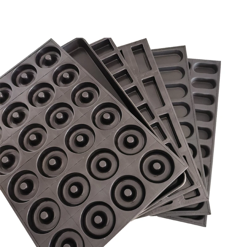 Nonstick Donut Tray Pan Cupcake Container Carbon Steel Mini Donut Cake Baking Tray Muffin Mold Kitchen Wholesale Baking Pans Set