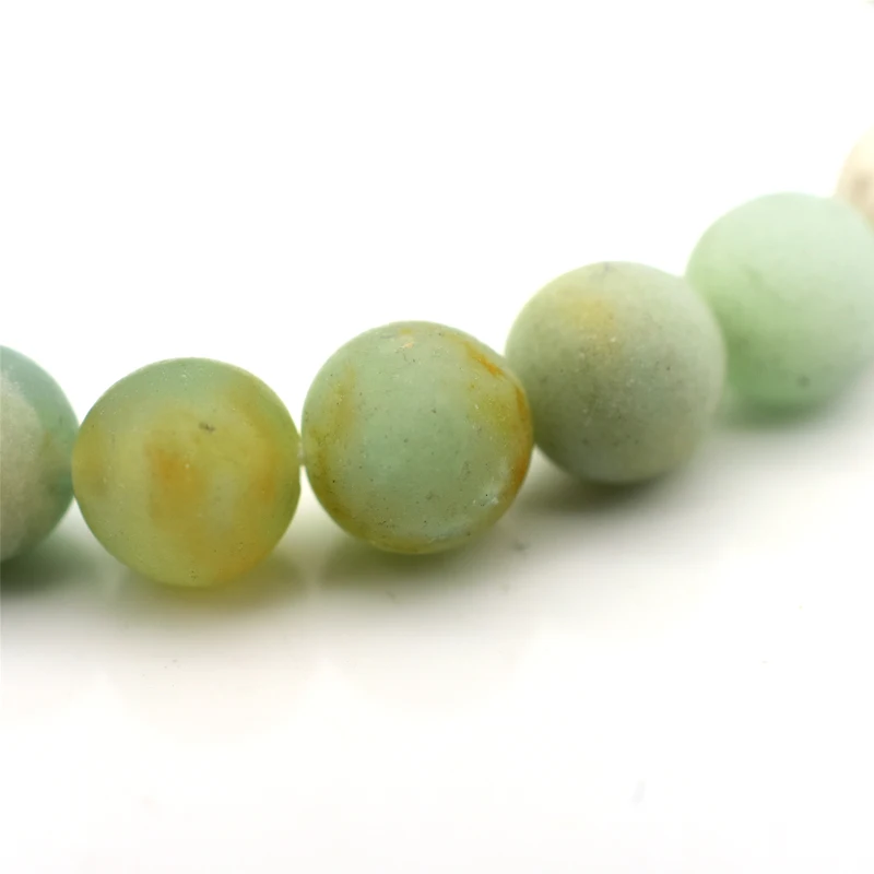 Wholesale High Quality 4/6/8/10/12mm Natural Matte Amazonite Bracelet For Women Men