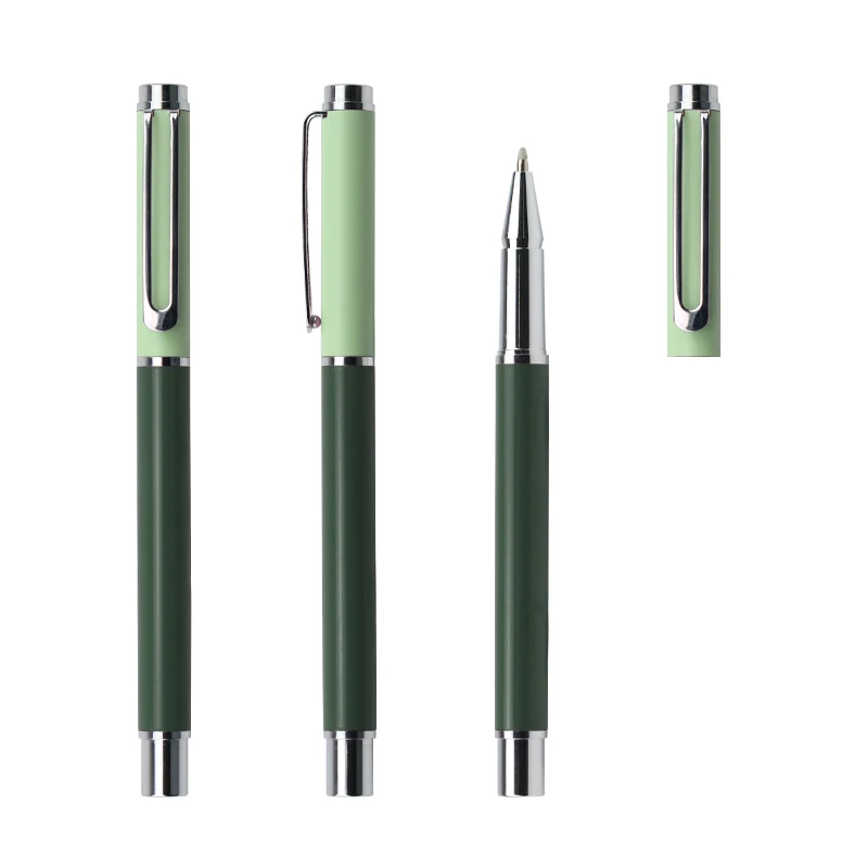 High Quality Fashion Colorful Student Gel Pens Business Promotion Gift Pen Metal Roller Pen for gift