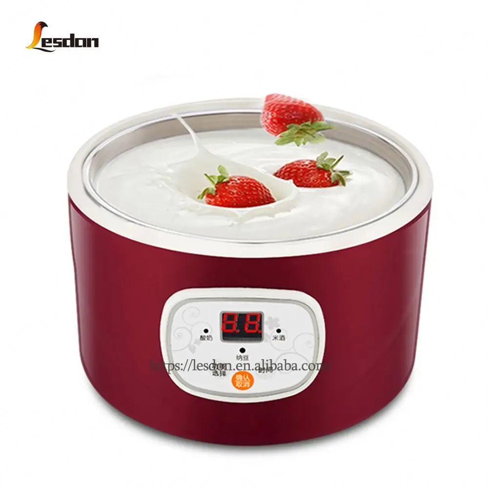 OEM Yaourt 1L 15W Home Kitchen Rice Wine Yogurt Maker Mini Commercial Automatic Yoghurt Maker