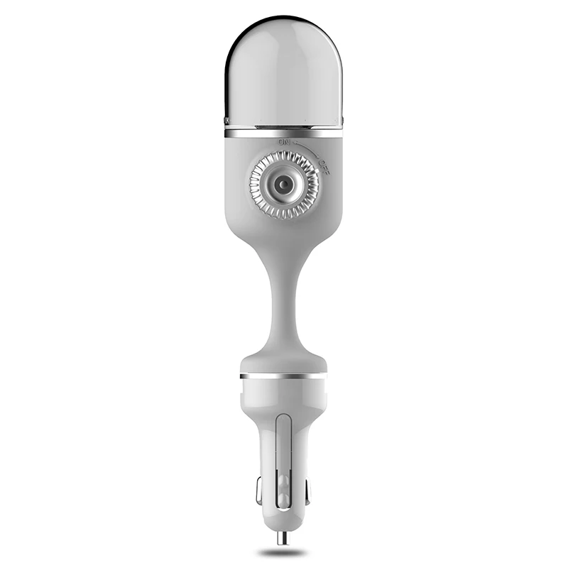 New DC12V 70ML Car Steam Humidifier with  Car Charger USB,Air Purifier Aroma Oil Diffuser Aromatherapy Mist Maker Fogger