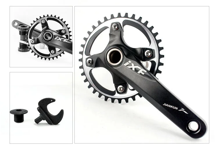 High Quality Narrow Wide 11s and 32T/34T/36T/38T/40T BCD 104mm mountain bicycle crankset with new bottom bracket