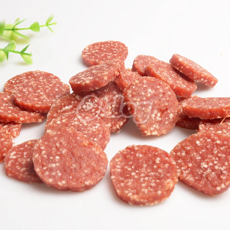 High Protein Pet Snack Duck Rice Circular Chip Dog Food Dog Treats Healthy Dog Snack Treats