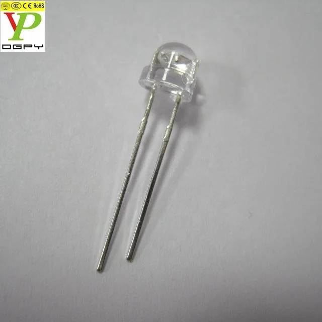 3.0-3.5V 4.8mm Straw Hat 5mm Round Shape RGB 7-Color Flashing Blinking LED Diodes ( CE & RoHS Compliant )