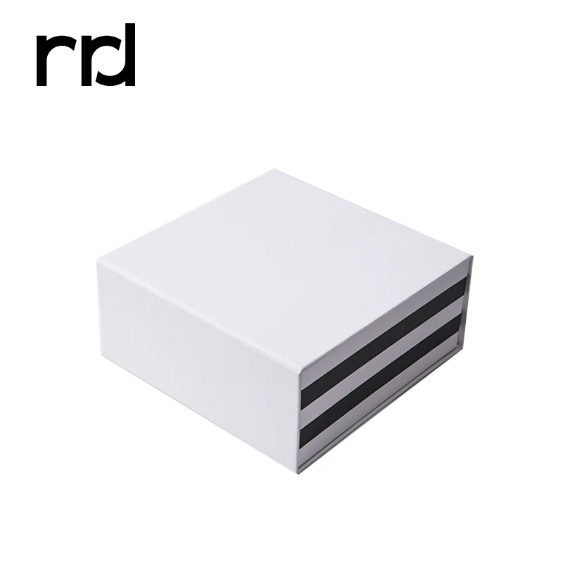RR Donnelley Recycle Manufacturer Luxury Design Cosmetic Paper Packaging Essential Oil Packaging Foldable Magnetic Gift Box