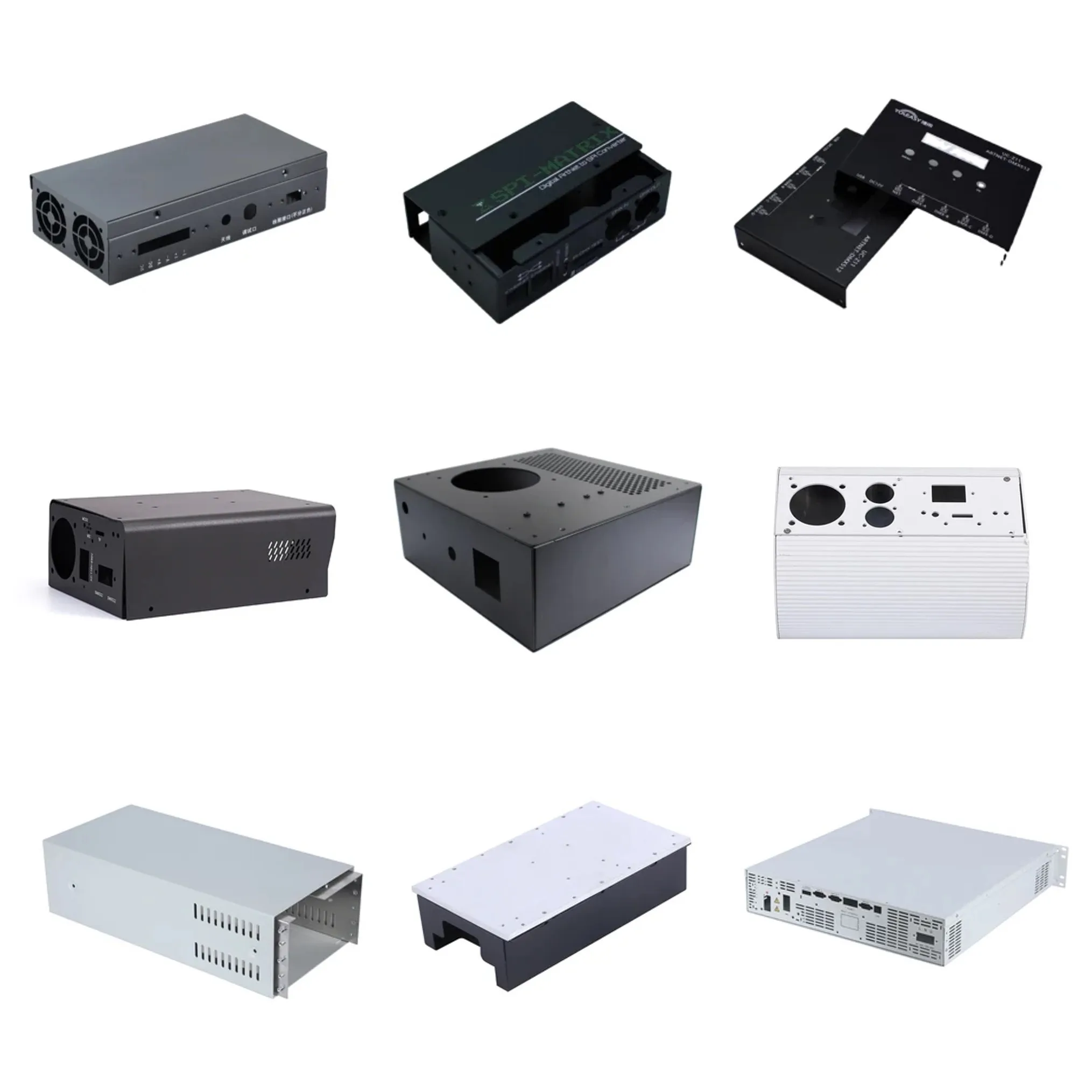 Factory Supply Electro-galvanized Sheet Metal Fabrication Parts For Power Distribution Enclosure
