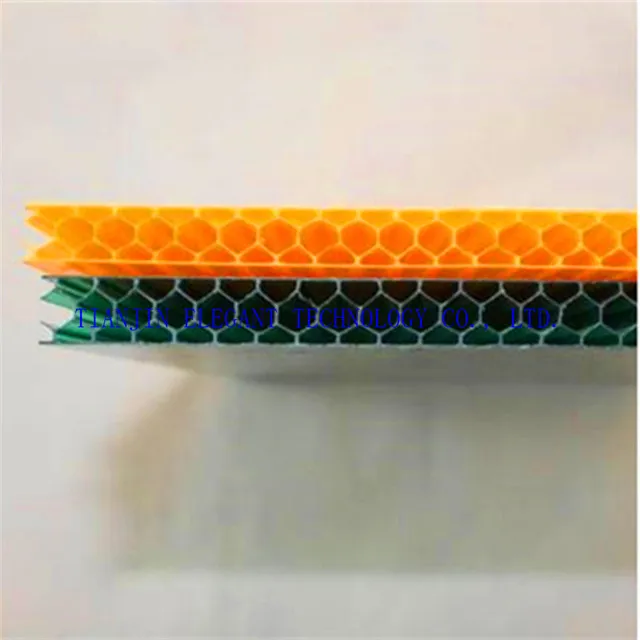 honeycomb hollow polycarbonate sheet for building roofing/ polycarbonate hollow sheet for greenhouse