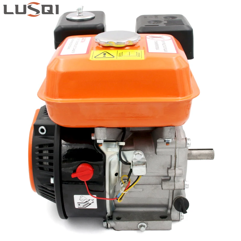 Низкая цена, высокое качество Китайский 4-тактный одноцилиндровый с принудительной охлаждения 152F 6.5Hp 196Cc Газовый Генератор бензиновый двигатель